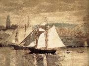 Glastre Bay Yacht Winslow Homer